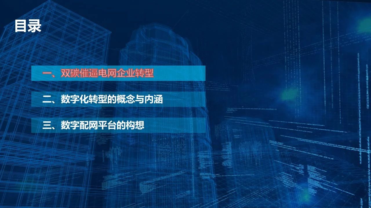 PPT | 雙碳目標下電網(wǎng)企業(yè)數(shù)字化轉型的最短路徑