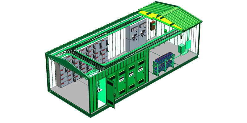 美標(biāo)UL E-House 預(yù)制式電力模塊解決方案