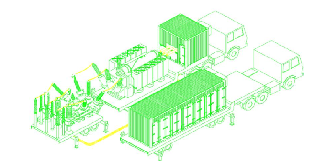 110kV~10kV智能車載移動變電站